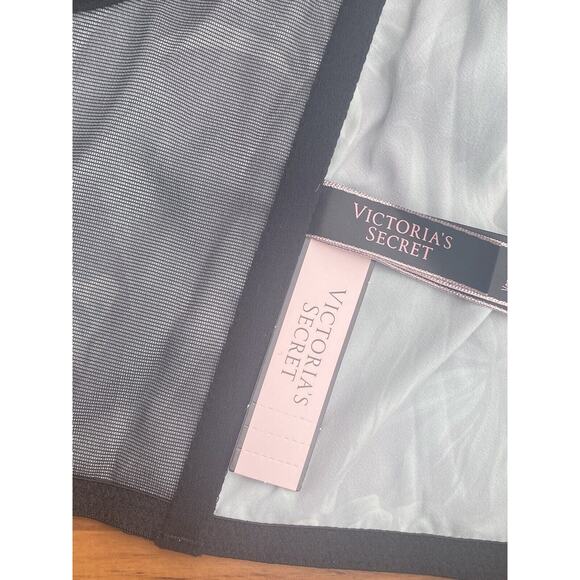 Victoria's Secret Corset Bra Top 34B Very Sexy Push Up Rhinestone Strap - Picture 9 of 12